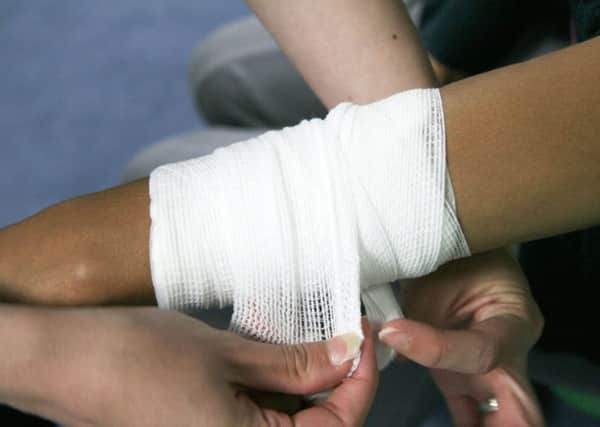 St John Ambulance gives advice on how to treat someone who is bleeding