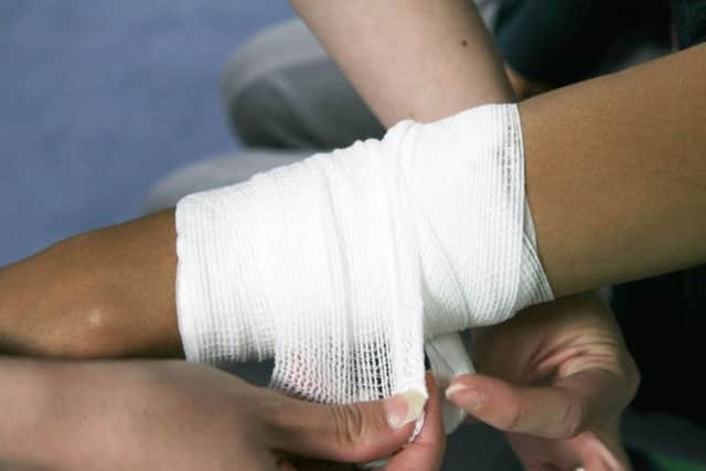 St John Ambulance gives advice on how to treat someone who is bleeding