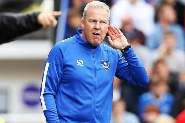 Pompey boss Kenny Jackett Picture: Joe Pepler