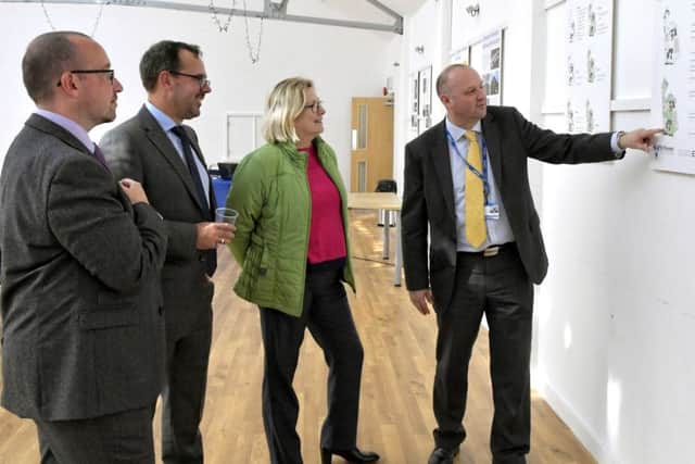 St Vincent College unveiled its development proposals.   Picture: Neil Marshall