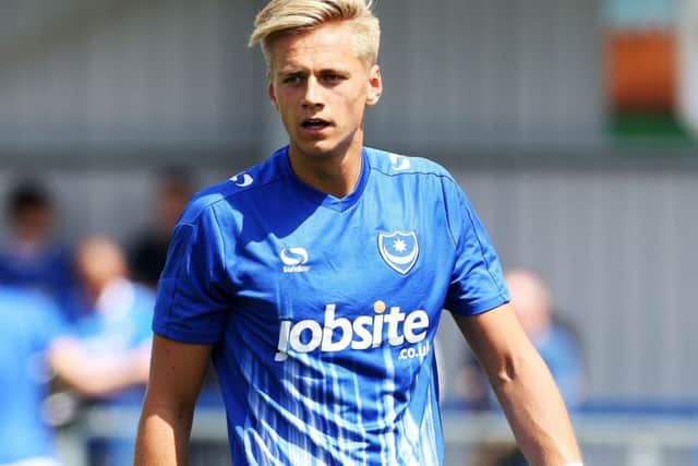 Pompey keeper Alex Bass Picture: Joe Pepler