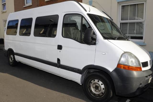 Natasha Saunders' converted camper van