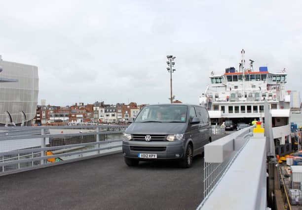 The Wightlink terminal upgrades in Portsmouth are cutting transfer times between Portsmouth and Fishbourne