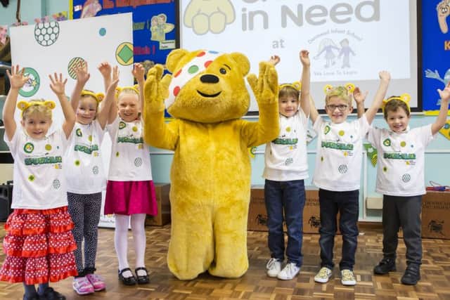 BBC Children In Need's Pudsey at Denmead Infant School