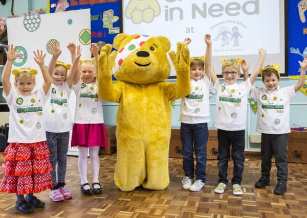 BBC Children In Need's Pudsey at Denmead Infant School