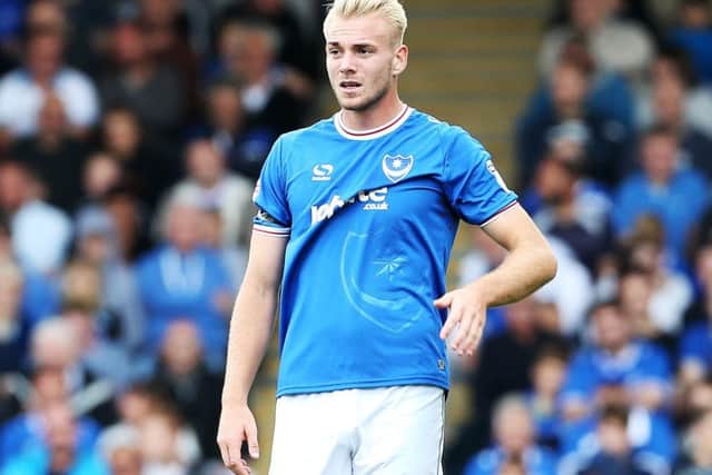 Pompey defender Jack Whatmough Picture: Joe Pepler