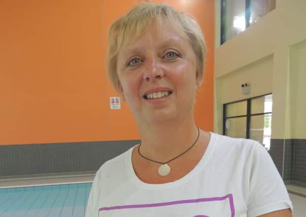 Swimming instructor Karen Townsend who is encouraging women to learn to swim in Gosport
