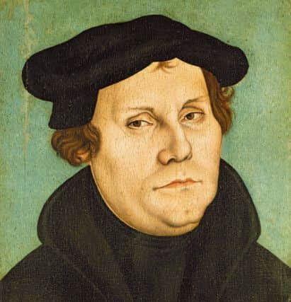 Martin Luther by Cranach, Lucas, the Elder. It is 500 years since the Reformation - which led to the creation of the Protestant Church