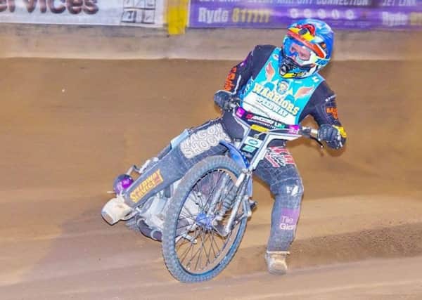 Scott Campos is set to race for the Wightlink Warriors in the season finale tonight. Picture: Sportography/Ian Groves