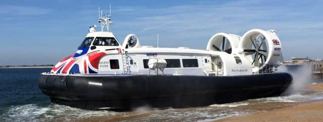The Solent Flyer hovercraft. Picture Mike Harvey