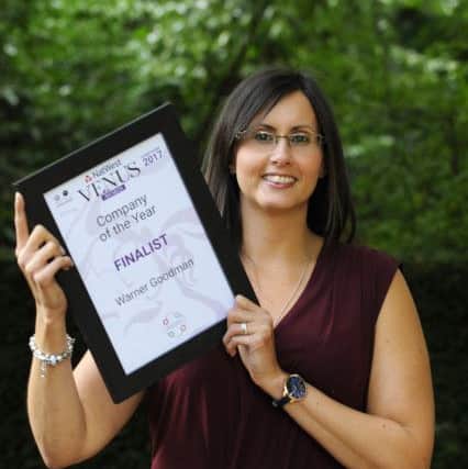HampshireCompany of the Year finalist, Karen Clarkson of Warner Goodman (170915-7789)