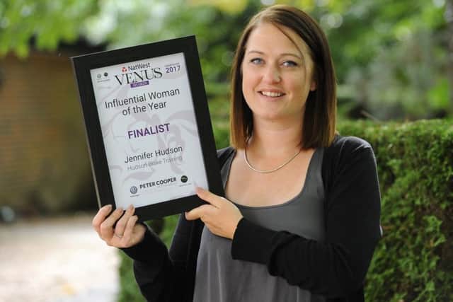 HampshireInfuential Woman of the Year finalist Jennifer Hudson of Hudson Blake Training (170915-7820)