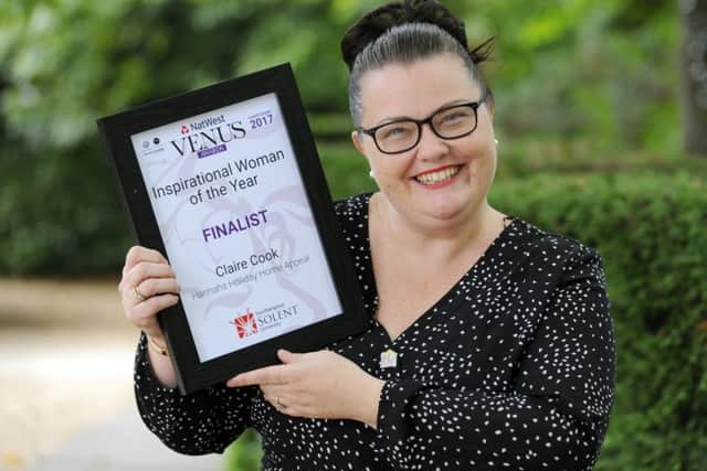 HampshireInspirational Woman of the Year finalist, Claire Cook of Hannahs Holiday Home Appeal (170915-7824)