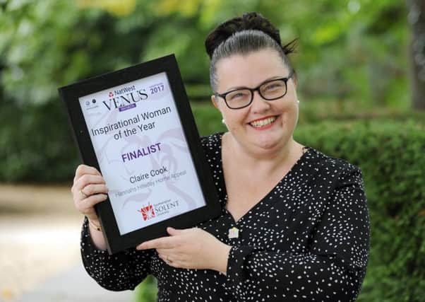 Hampshire

Inspirational Woman of the Year finalist, Claire Cook of Hannahs Holiday Home Appeal

 (170915-7824)