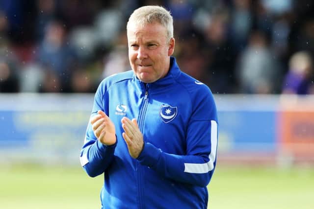 Pompey boss Kenny Jackett is unapologetic for the raft of changes he's made at Pompey. Pic: Joe Pepler