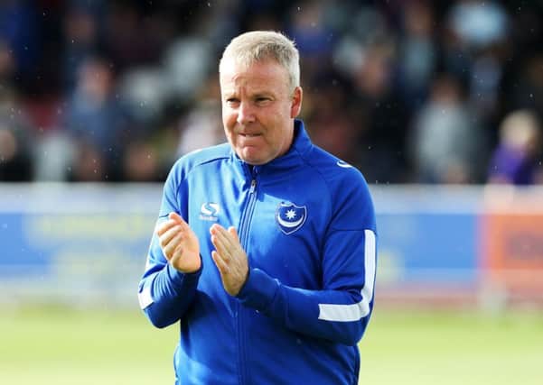 Pompey boss Kenny Jackett is unapologetic for the raft of changes he's made at Pompey. Pic: Joe Pepler