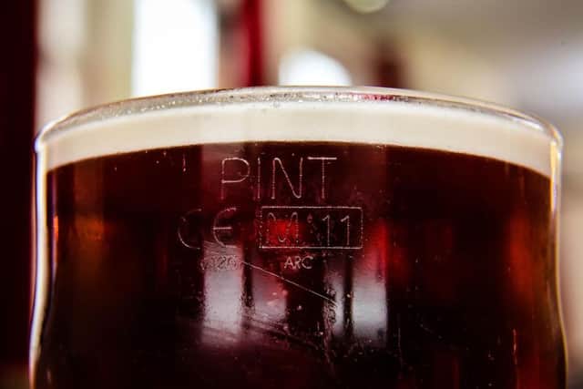 The price of a pint of bitter now costs more than 3 on average for the first time