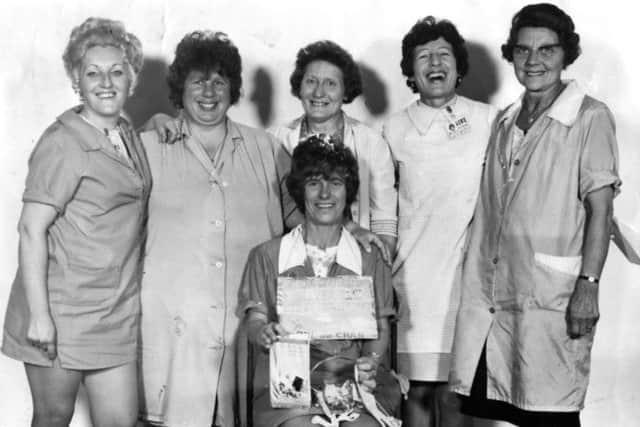 The ASWE girls celebrating Phyllis Chambers' silver wedding