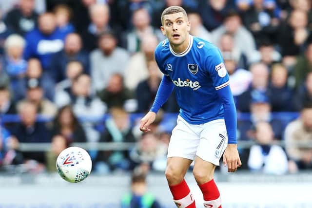 Pompey midfielder Stuart O'Keefe