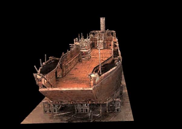 Scan of landing craft 7074