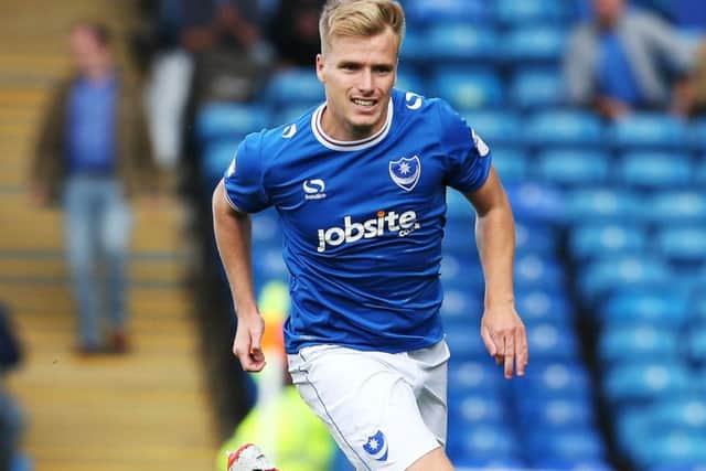 Pompey left-back Damien McCrory