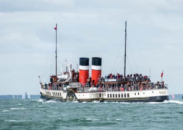 Paddle Steamer PS Waverley in the Solent on a previous trip Picture:
Shaun Roster Photography/
www.shaunroster.com