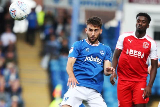 Pompey midfielder Ben Close Picture: Joe Pepler