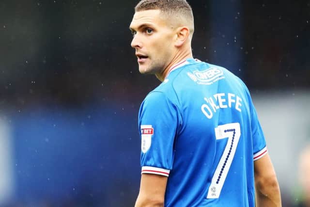 Pompey midfielder Stuart O'Keefe Picture: Joe Pepler