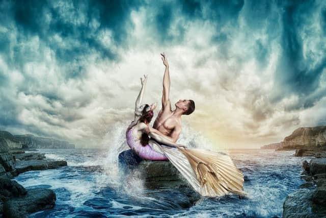 Northern Ballet, The Little Mermaid. Abigail Prudames and Joseph Taylor