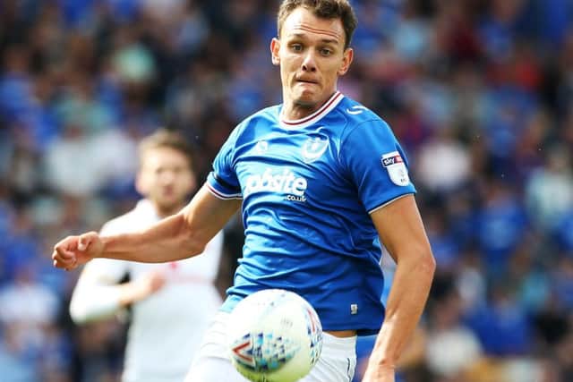 Pompey forward Kal Naismith Picture: Joe Pepler