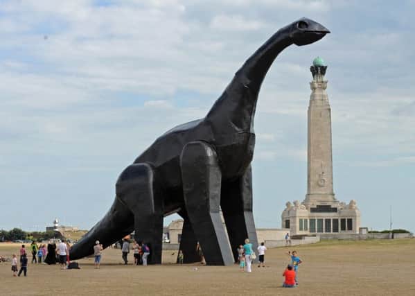 The dinosaur on Southsea Common in 2010 

Picture: Malcolm Wells (102445-8758)