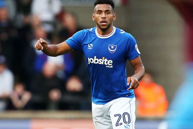 Pompey defender Nathan Thompson Picture: Joe Pepler
