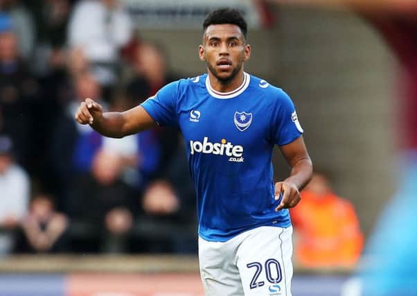 Pompey defender Nathan Thompson Picture: Joe Pepler