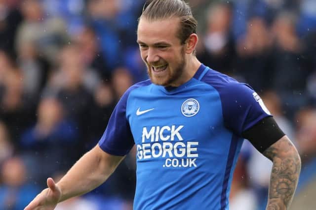 Jack Marriott scored a late winner for Peterborough against Wigan Picture: Joe Dent