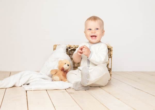 Kieran's son Louie is now on his fourth photoshoot - at just 21 months                                                         (Shutterstock)
