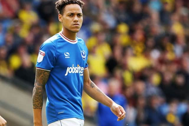 Pompey forward Kyle Bennett Picture: Joe Pepler