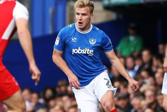Pompey left-back Damien McCrory