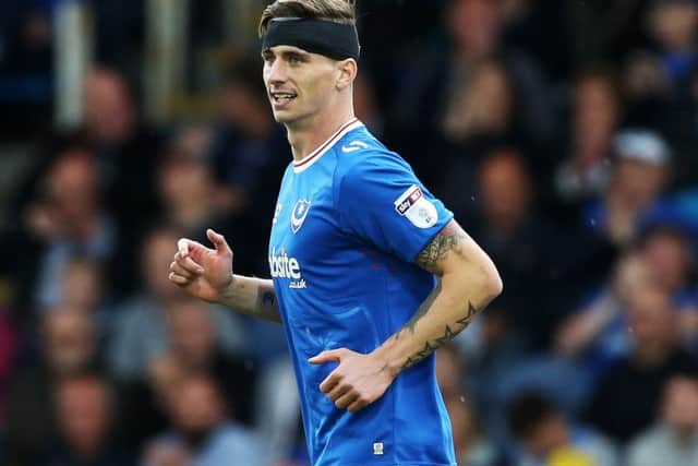 Oli Hawkins picked up head injuries in his first two Pompey appearances Picture: Joe Pepler