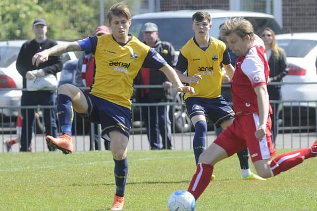 Former Gosport Borough defender Aaron Dawson Picture: Ian Hargreaves