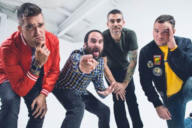 New Found Glory. Picture by David Bean