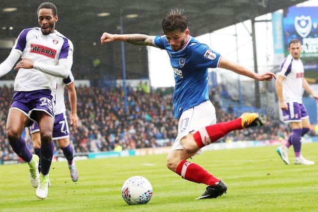 Pompey winger Matty Kennedy Picture: Joe Pepler