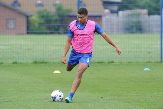 Christian Oxlade-Chamberlain is on loan at Oxford City. Picture: Sarah Standing