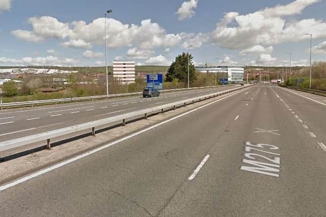 The crash on the M275