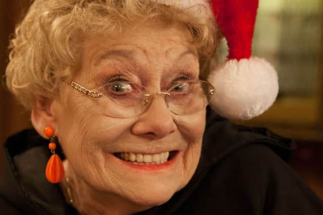 The late Liz Dawn