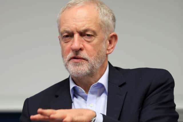 Labour leader Jeremy Corbyn