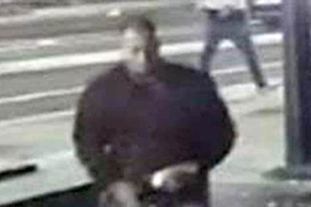 A CCTV image released by police