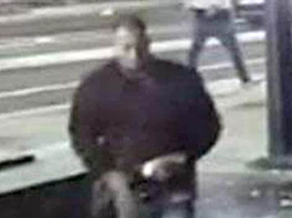 A CCTV image released by police
