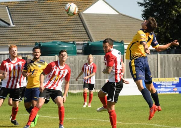 Gosport Borough picked up a point at Kings Langley. Picture: Keith Woodland