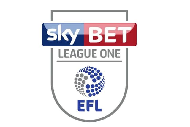 Sky Bet League One logo.