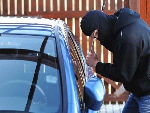 Hampshire has seen a 59 per cent rise in the number of car thefts over the last three years